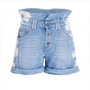 SER.O.YA NYC Cass Mid Rise Paperbag Short NWT